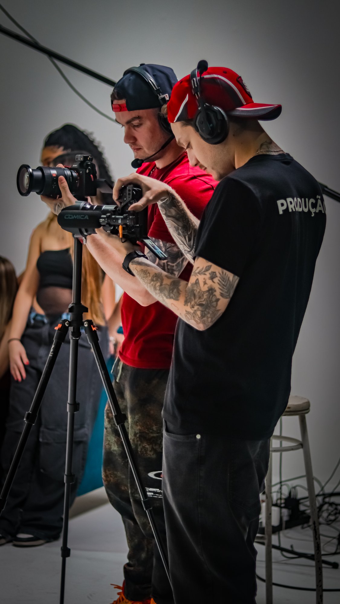 Bastidores de Gravação